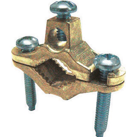 Gampak Conduit Fitting Clamp, Steel, Plain 41309